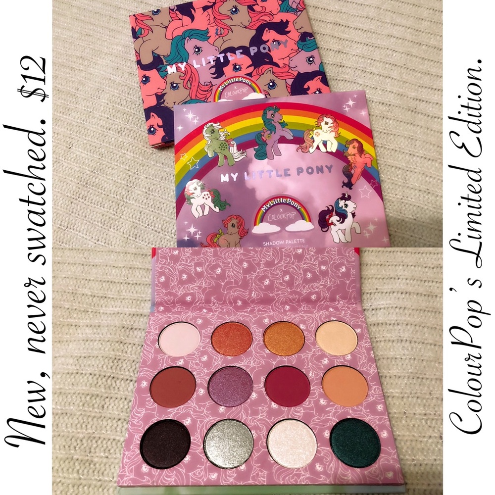 ColourPop ‘My Little Pony” Eyeshadow Pallet.